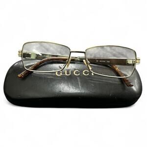 VTG Gucci Women’s Eyeglasses #GG2750 in Gold and Tortoise